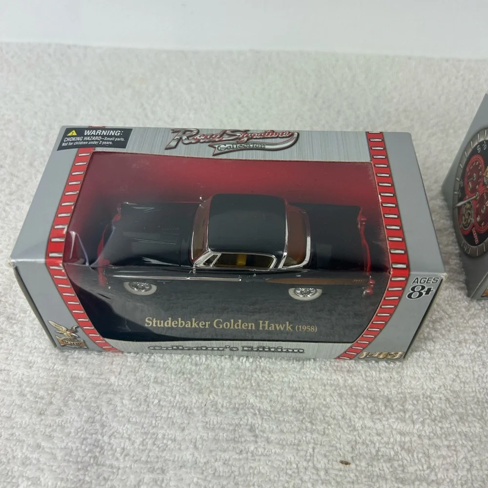 2 - NIB Road Signature Collection Studebakers (1950 Champion & 1958 Golden Hawk)